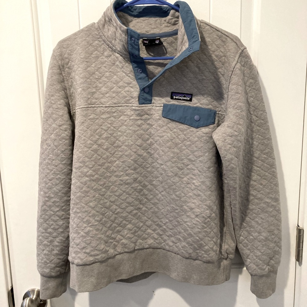 Pategonia gray sweater